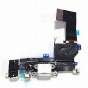 Nappe Dock charge et jack blanc et micro bas pour iPhone 5s 
