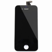 Vitre tactile noire + écran lcd pour iPhone 4 